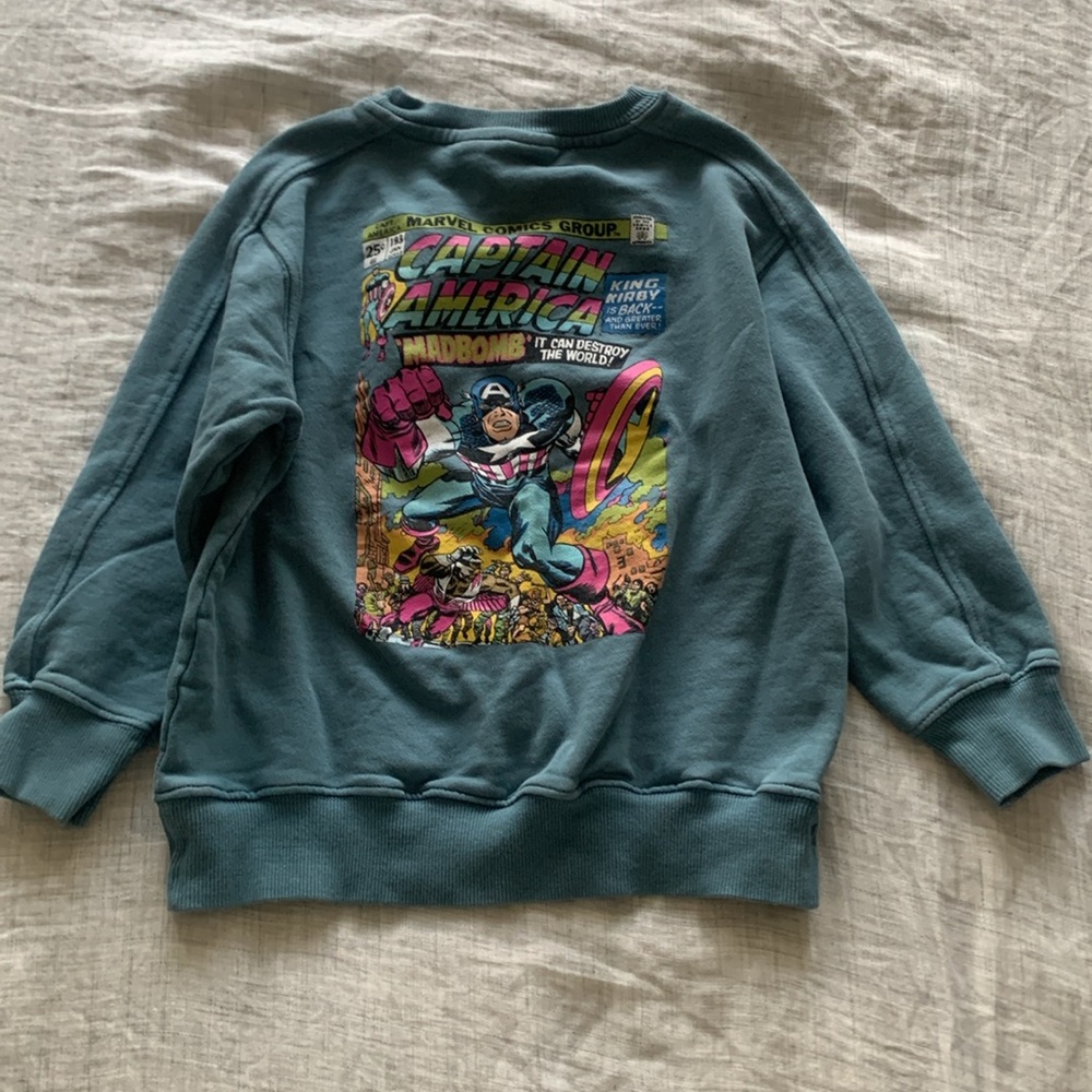 Zara Captain America Sweater